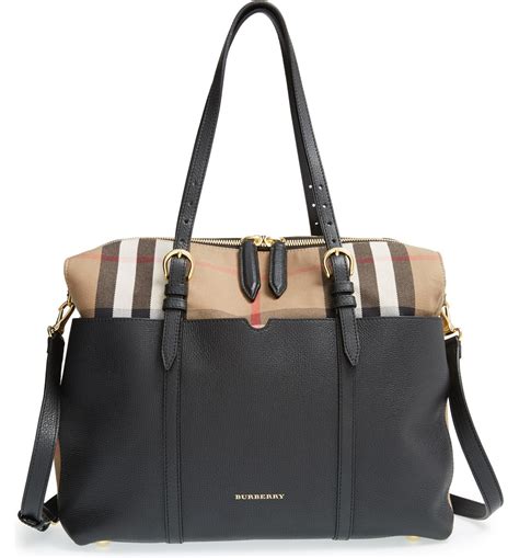 burberry black diaper bag|burberry diaper bag nordstrom.